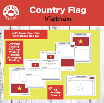 Vietnam flag activity vietnamese flag craft by bluebookenglish