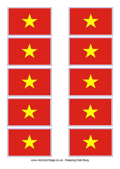 Vietnam flag printable vietnam flag flag coloring pages flag printable