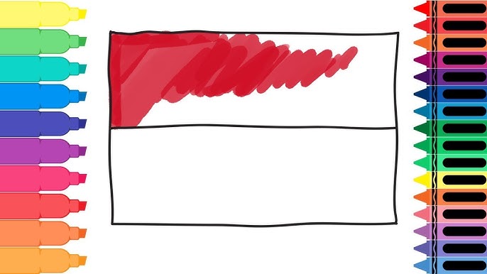 How to draw vietna flag