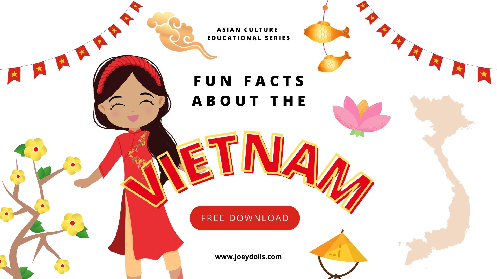 Fun facts about vietnam colouring sheet free download