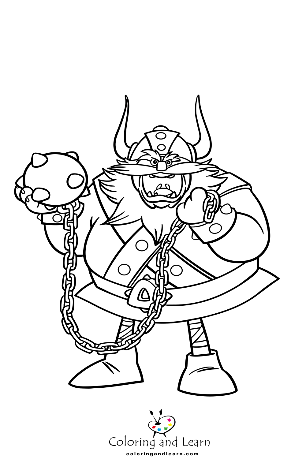 Vikings coloring pages