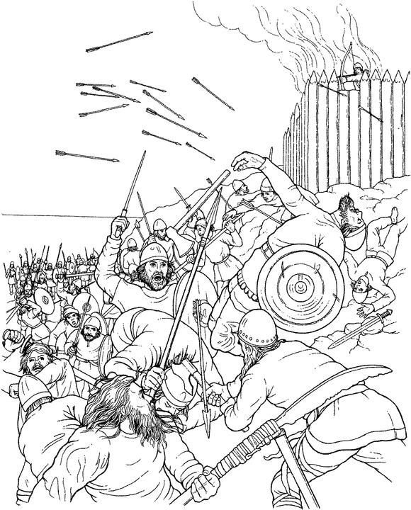 Viking coloring pages