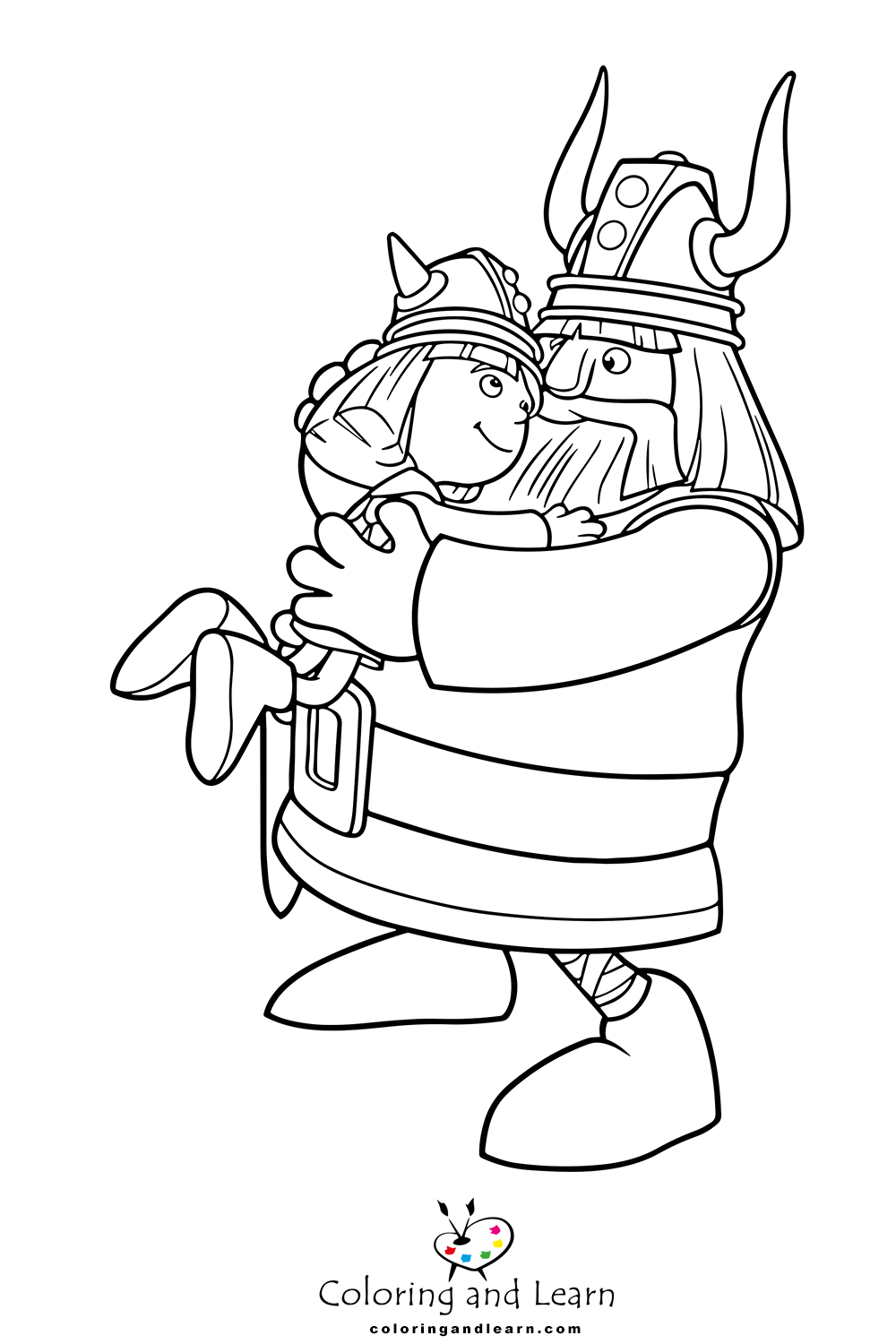 Vikings coloring pages