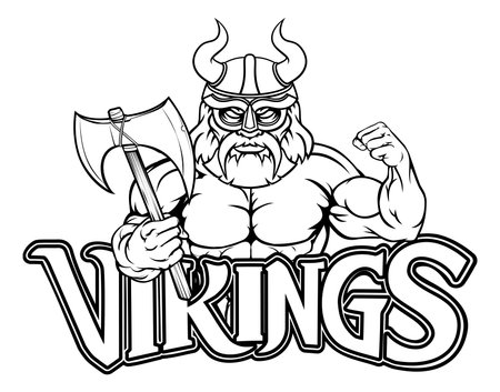 Vikings logo stock vector illustration and royalty free vikings logo clipart