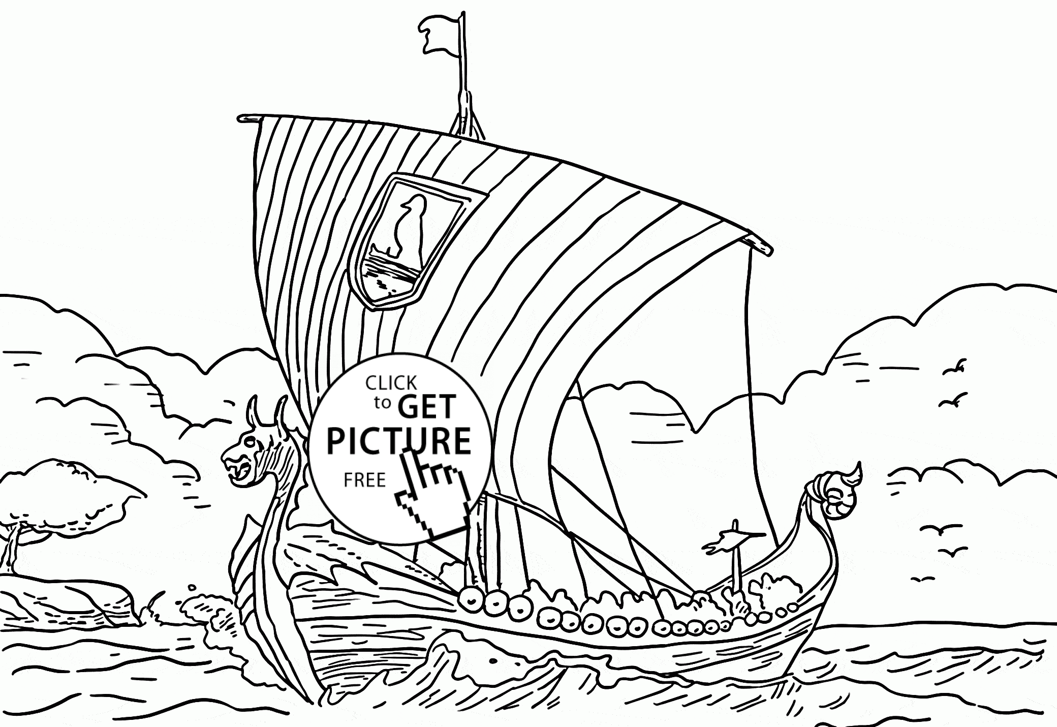 Free viking ship coloring page free download free viking ship coloring page free png images free cliparts on clipart library