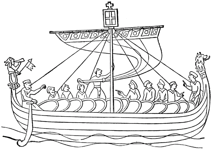 Boats ships coloring pages