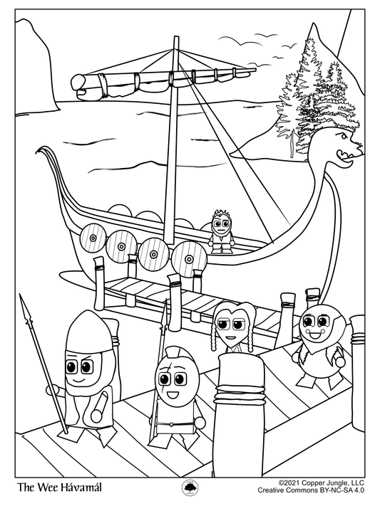 Coloring pages â copper jungle