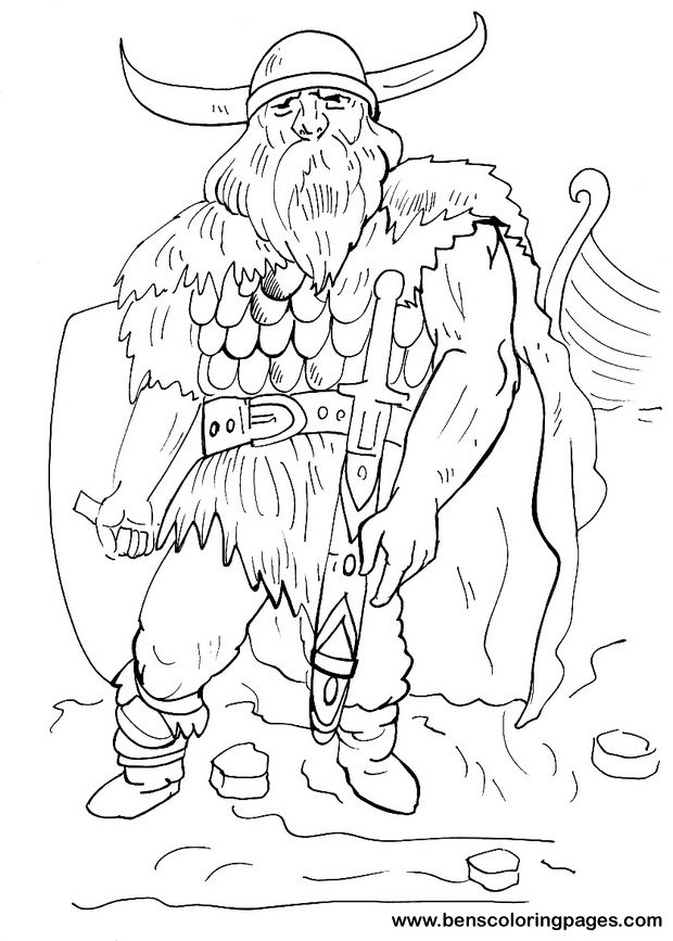 Viking warrior coloring pages for kids coloring pages colouring pages coloring book art