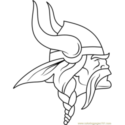 Vikings coloring pages for kids