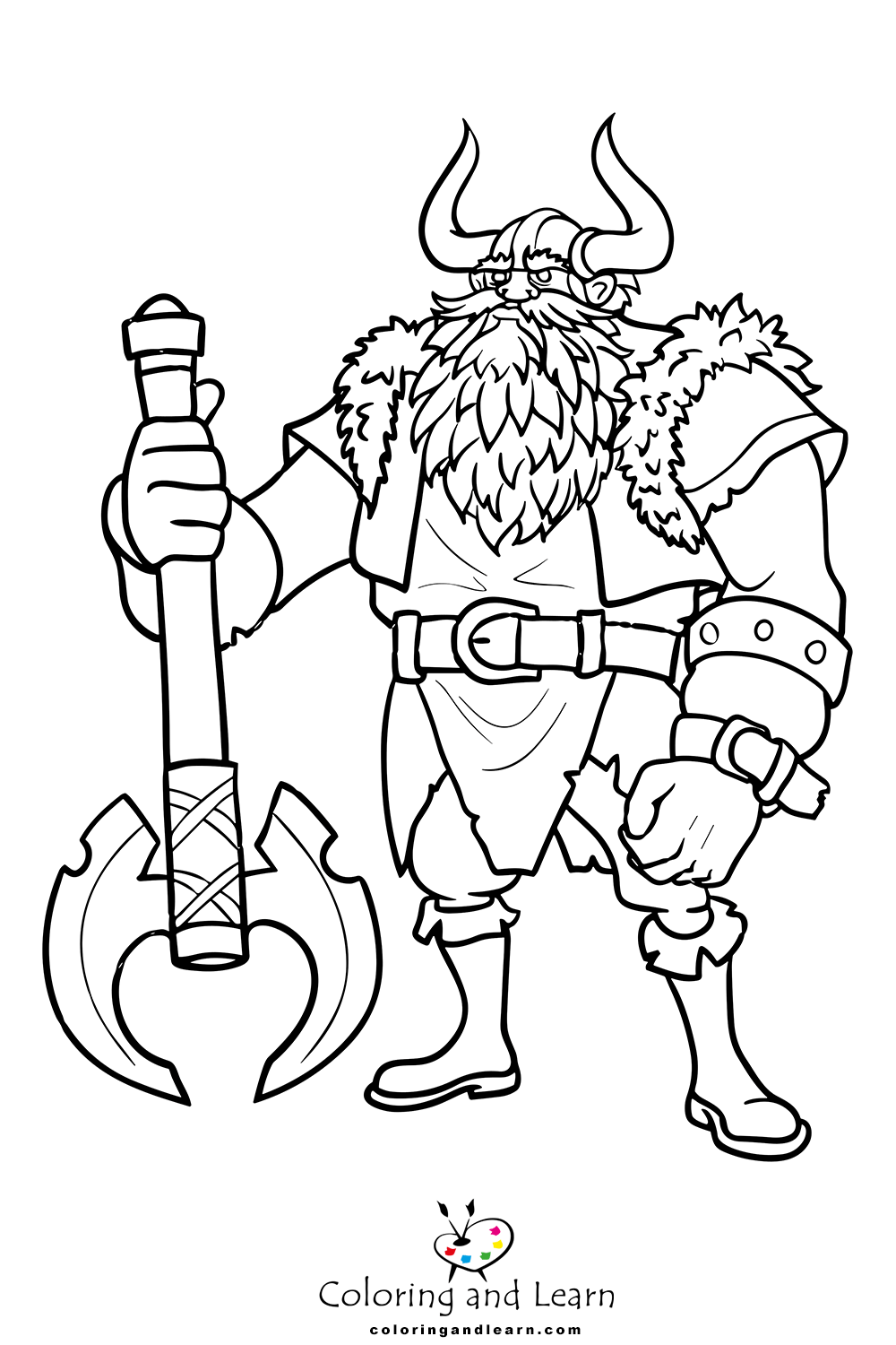 Vikings coloring pages