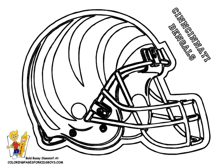 Nfl helmet coloring pages football coloring pages nfl football helmets football helmets