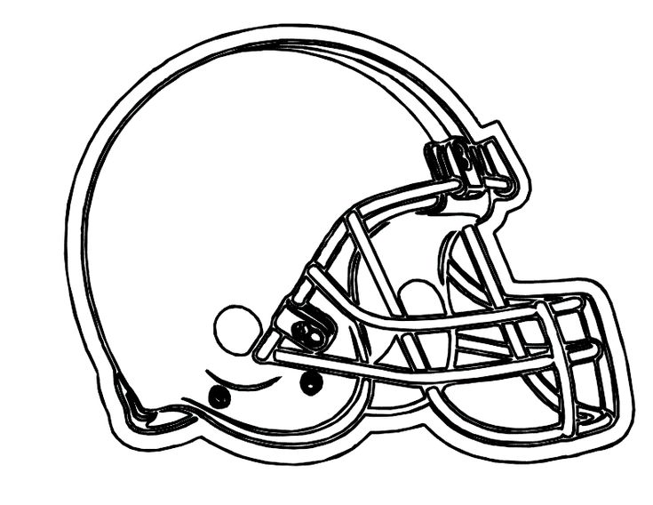 Printable coloring pages football helmets football coloring pages vikings football helmet