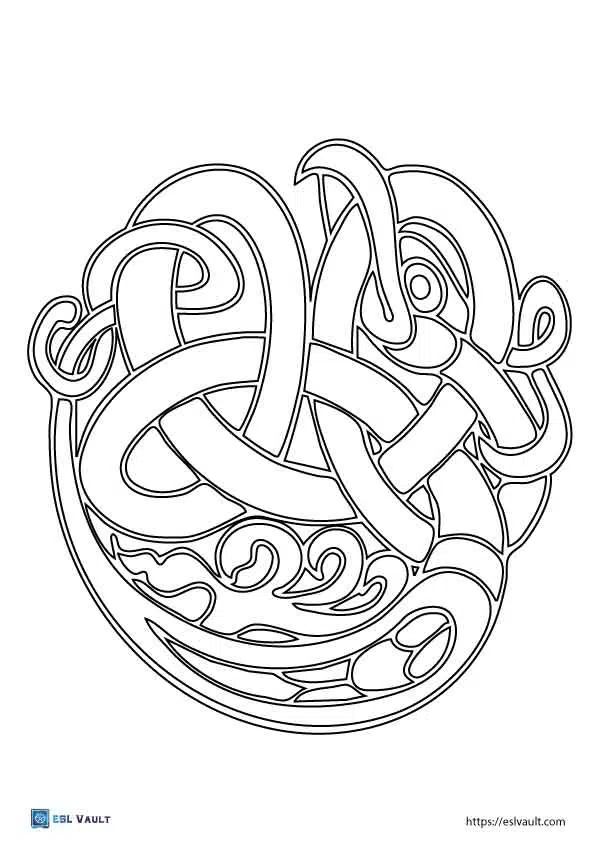 Viking coloring pages