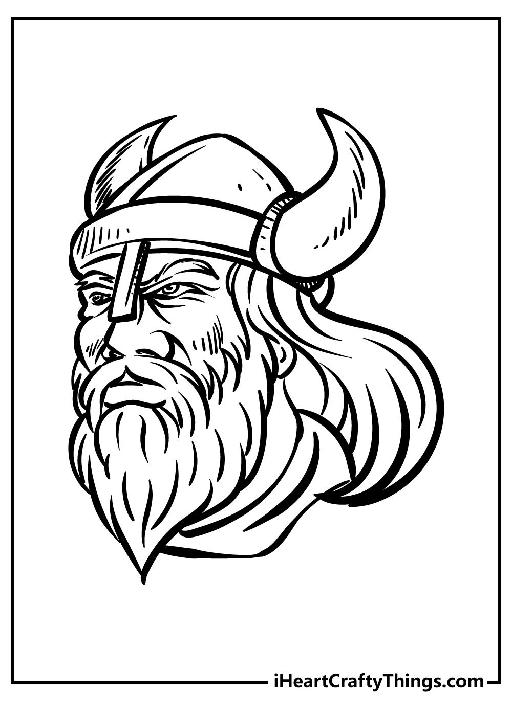 Viking coloring pages free printables