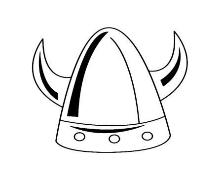 Printable coloring pages viking hat coloring mask coloring pages