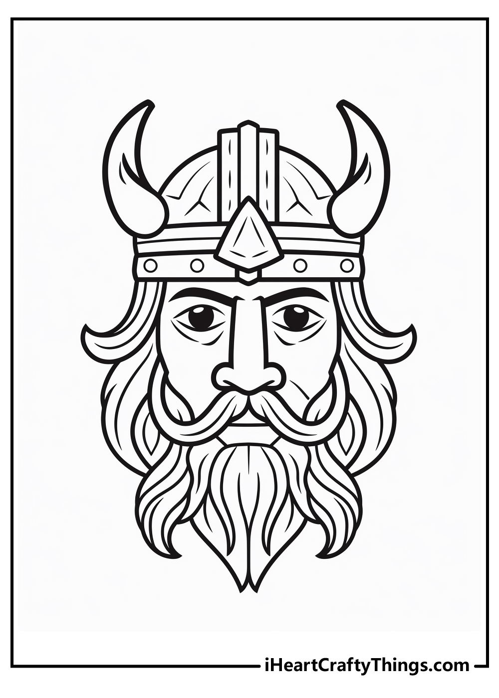 Viking coloring pages free printables