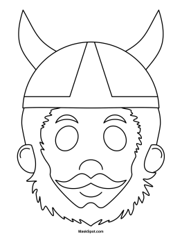 Viking mask template vikings viking party vikings for kids