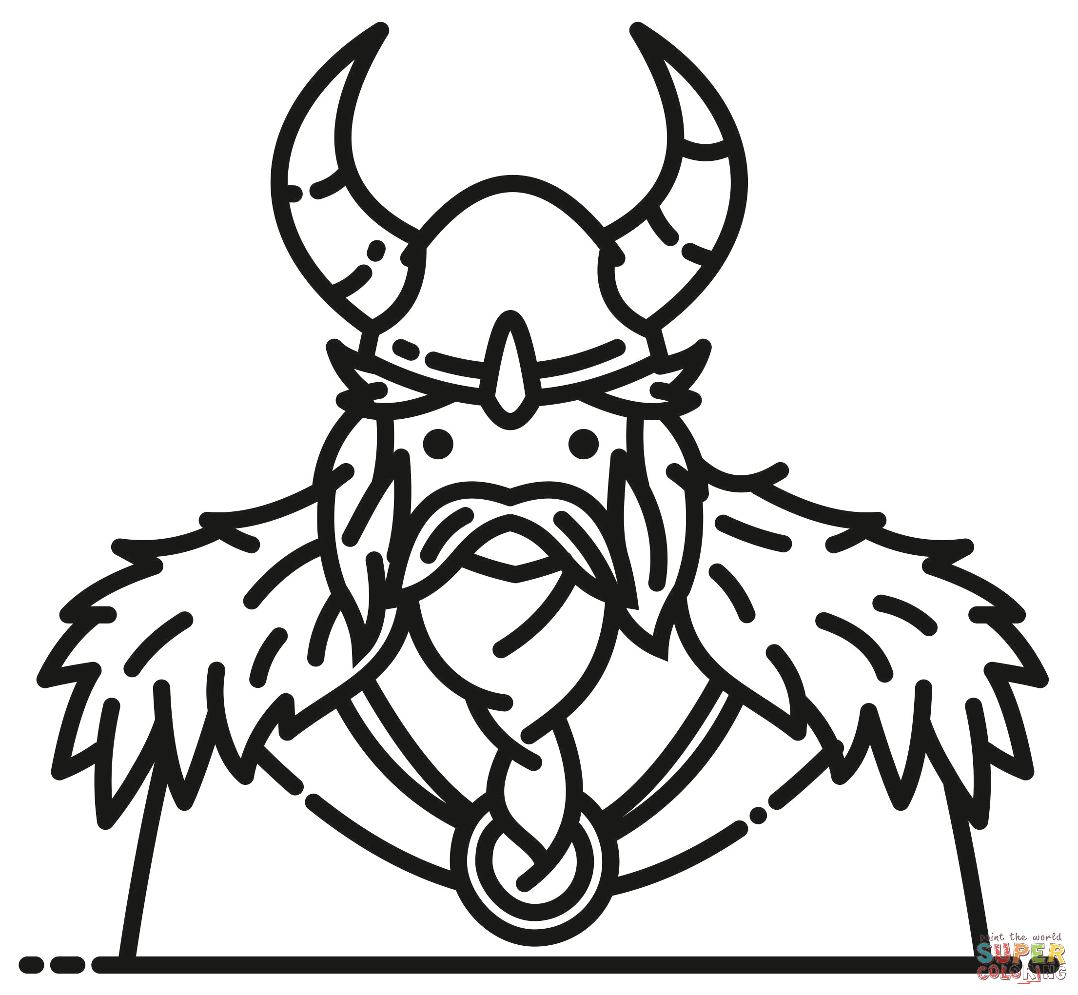 Viking coloring page free printable coloring pages