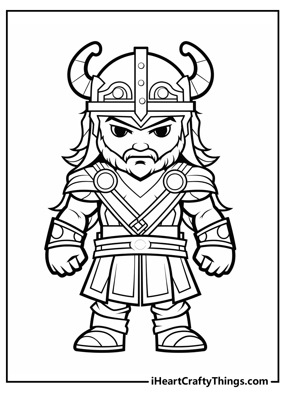 Viking coloring pages free printables