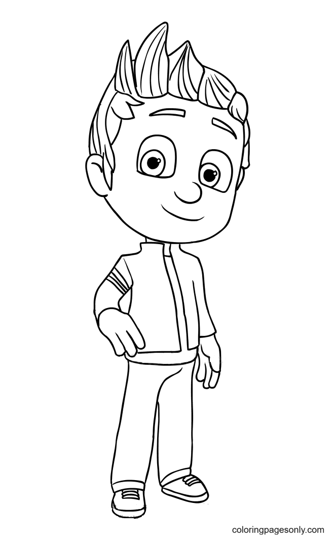 Pj masks coloring pages printable for free download