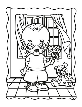 Cute villain halloween coloring pages by mccarroll studios tpt