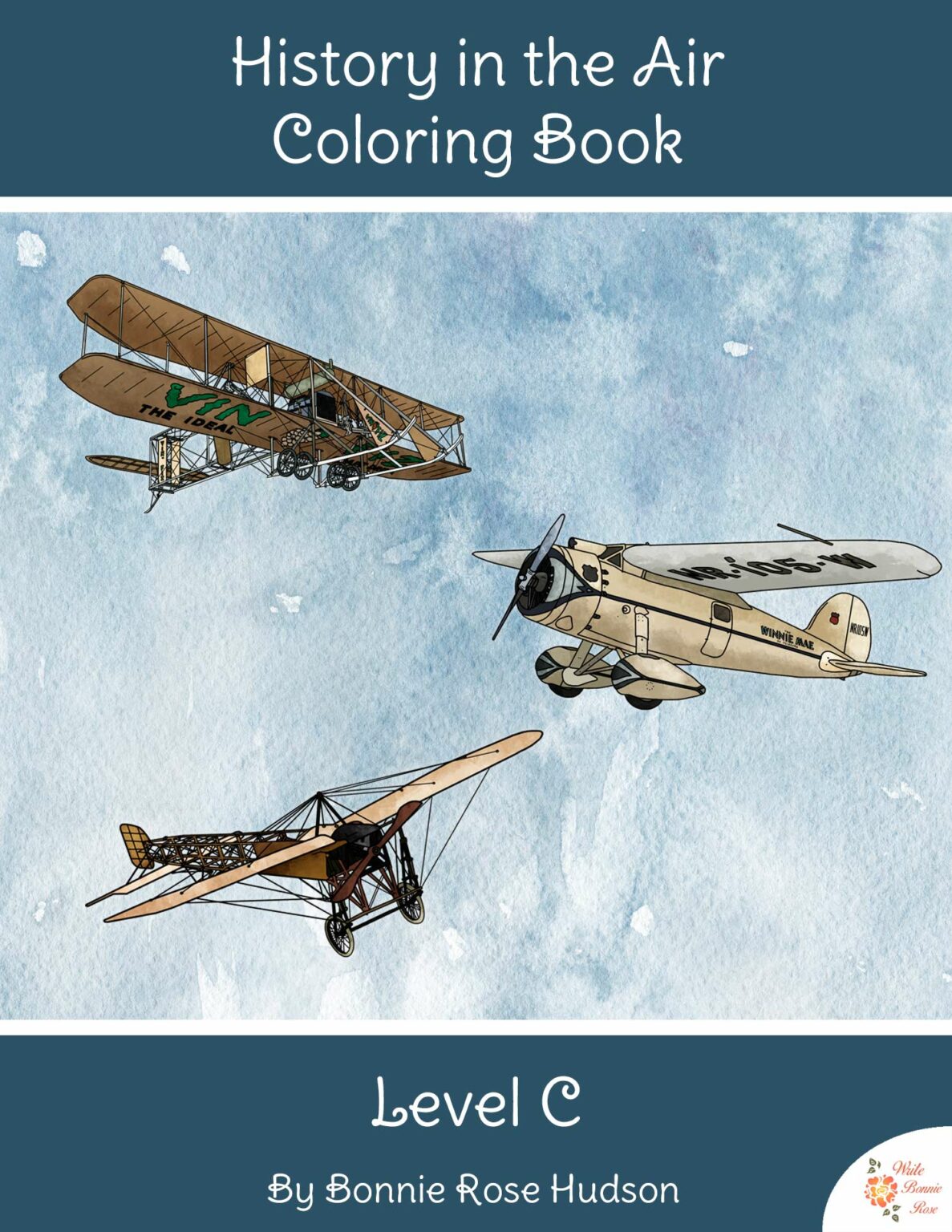 History in the air coloring book