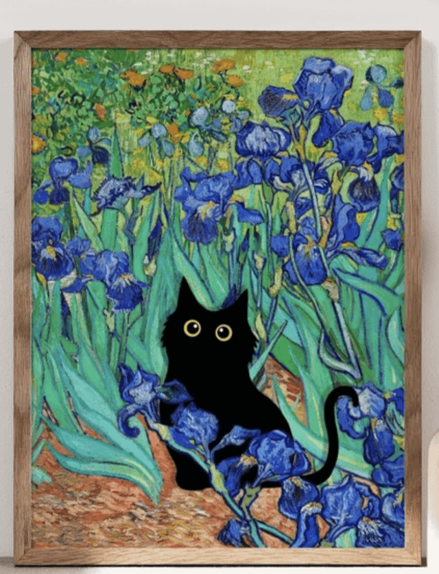 The original artist of these fine art cat prints