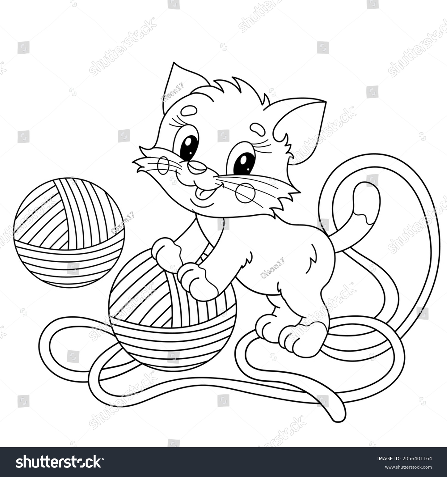 Yarn coloring page images stock photos d objects vectors