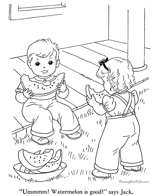 Th of july printables summer coloring pages vintage coloring books coloring pages