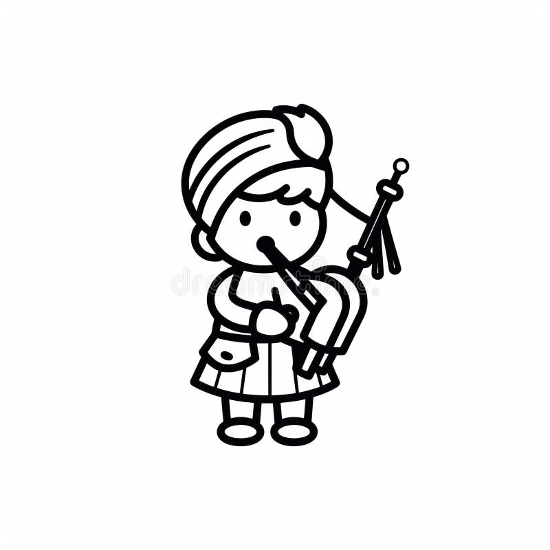 Playing bagpipes stock illustrations â playing bagpipes stock illustrations vectors clipart