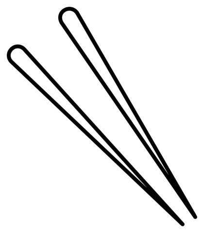 Chopsticks emoji coloring page free printable coloring pages