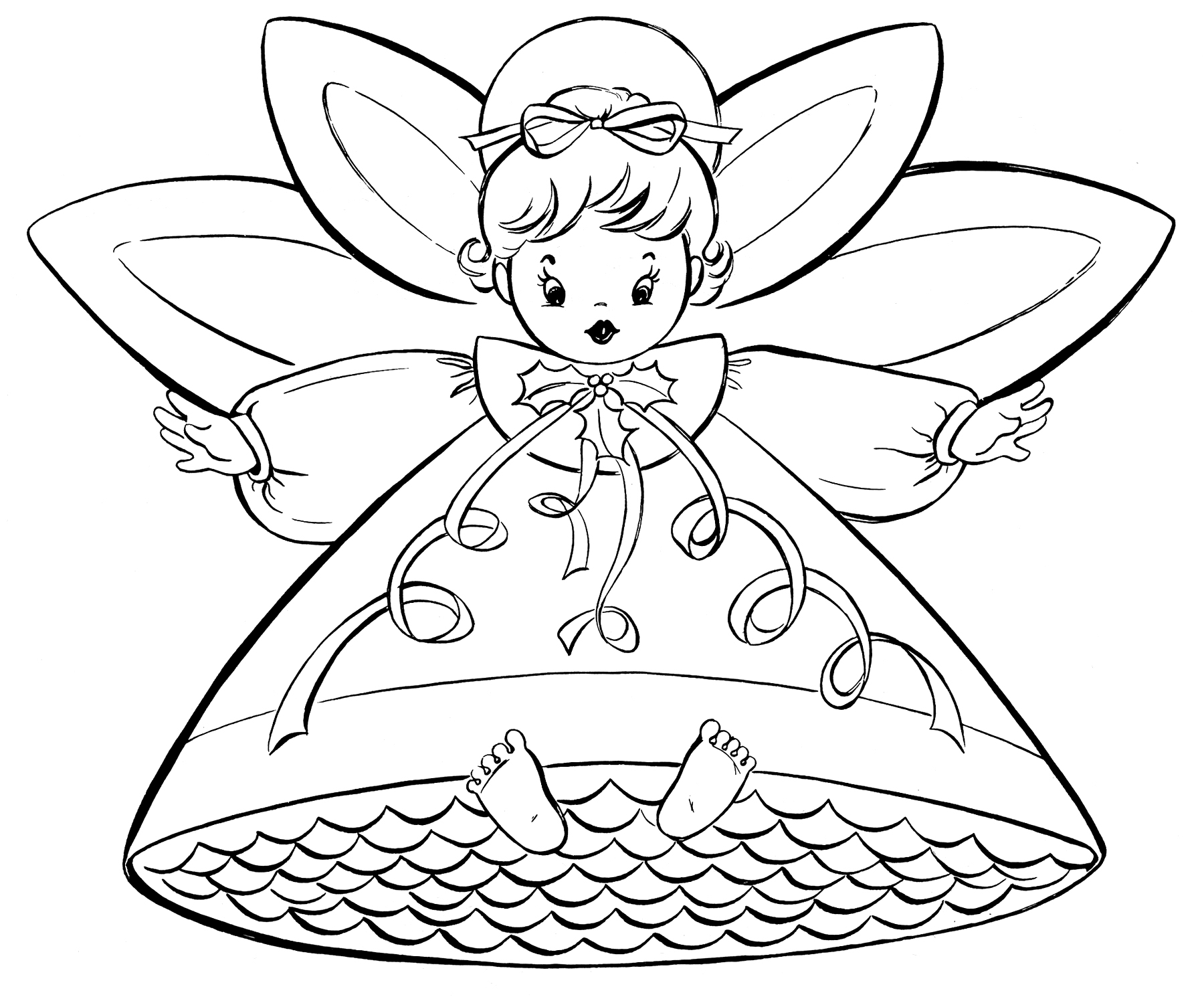 Free christmas coloring pages