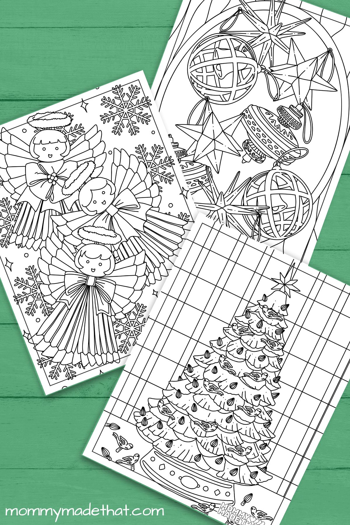 Old fashioned christmas coloring pages a vintage christmas