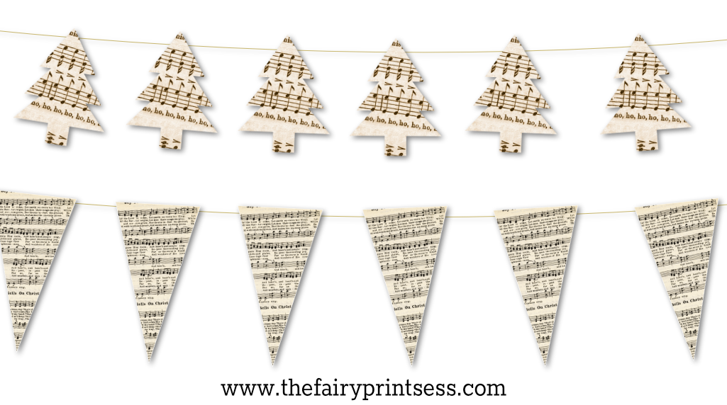 Free vintage christmas sheet music printables