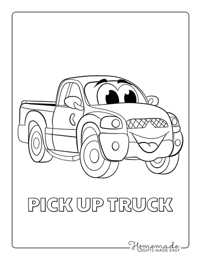 Free printable car coloring pages for kids