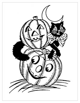 Halloween coloring pages inspiration