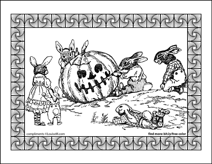 Halloween coloring pages for kids adults free printables