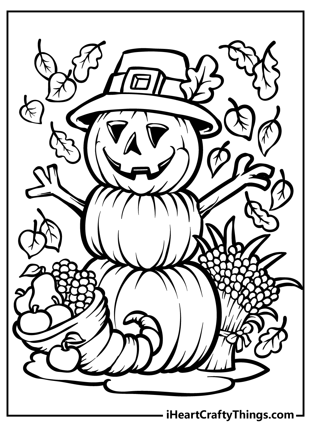 Halloween coloring pages free printables