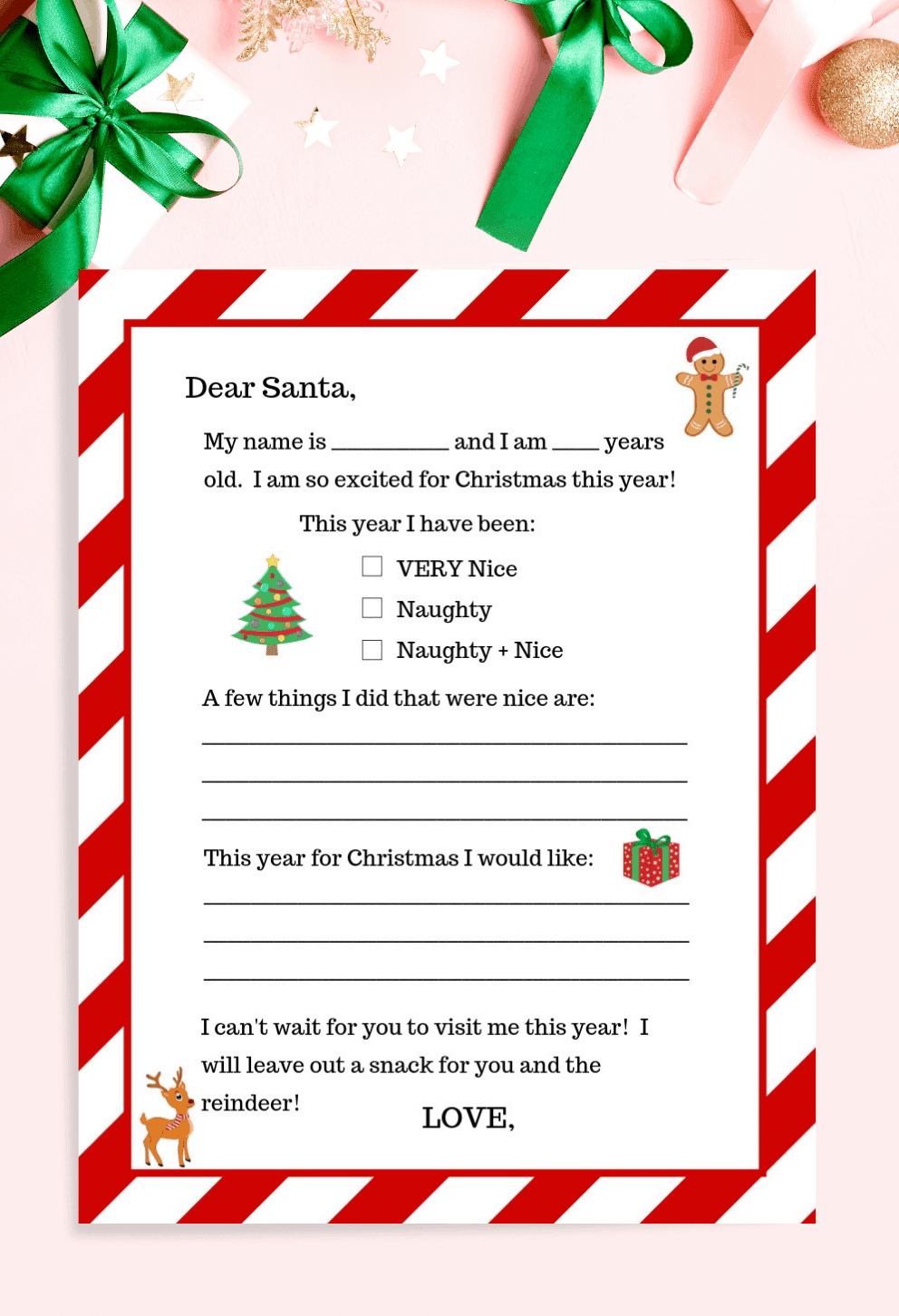 Letter to santa