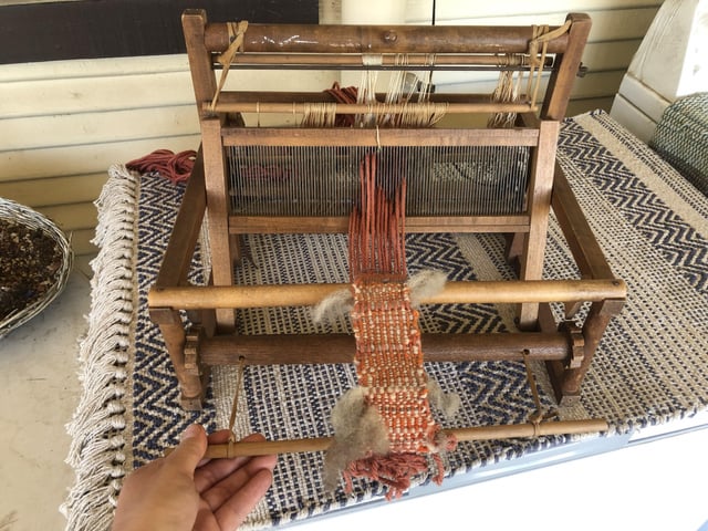 Bought this vintage loom for where do i start any youtubebookwebsite remendations would be great rweaving