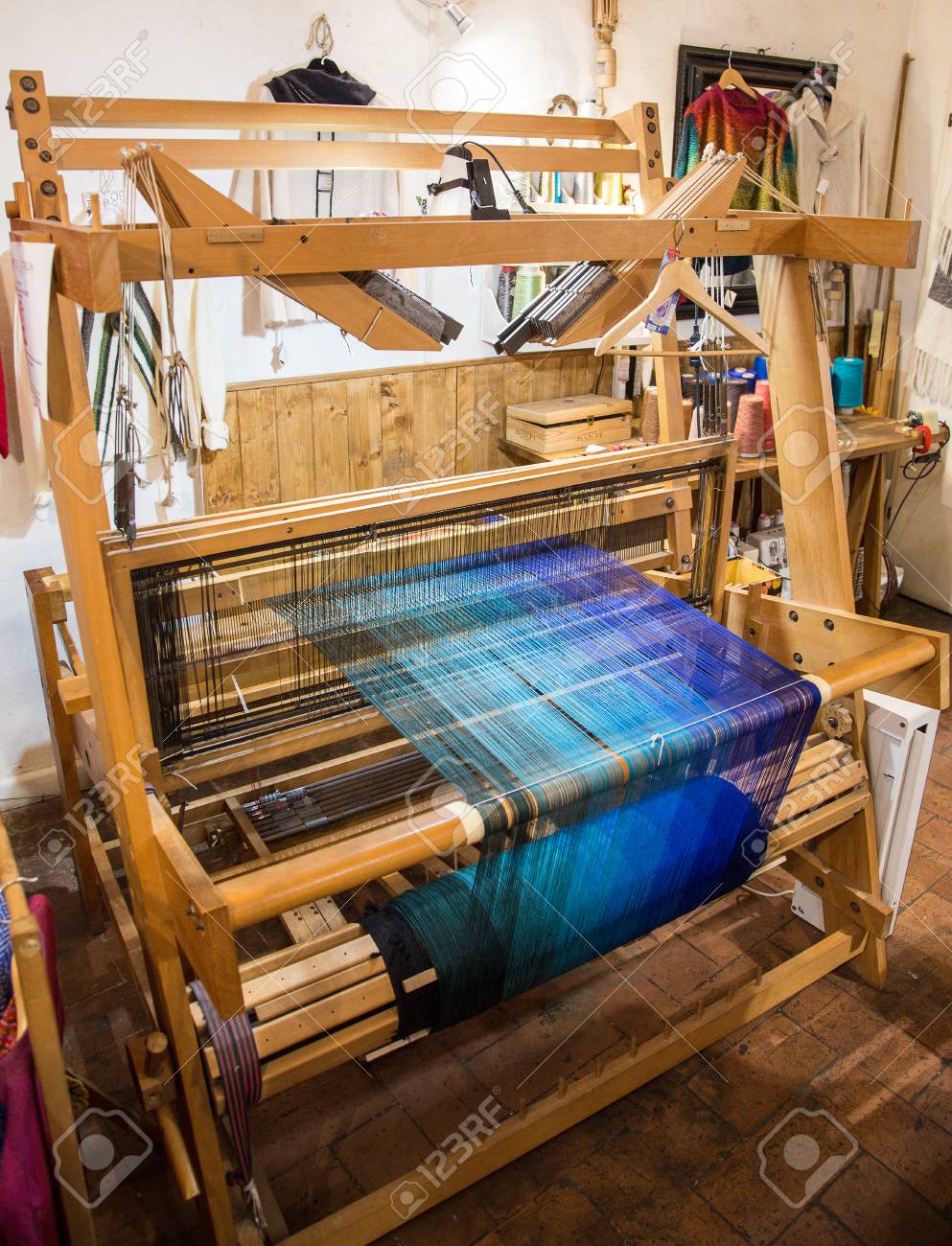 Old loom stock photo picture and royalty free image image