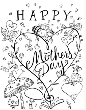 Mothers day ecards printable quotes poems coupon books coloring pages mothers day coloring pages mothers day card template mothers day coloring cards