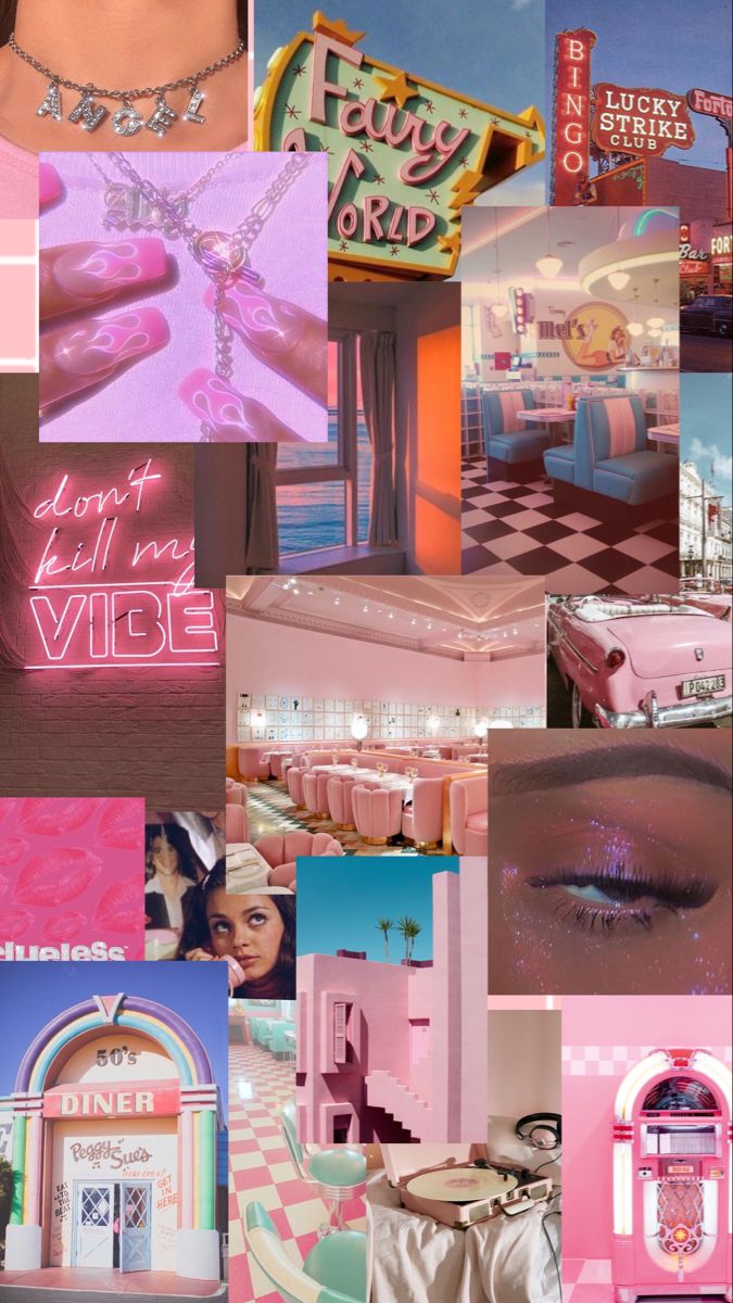 Pink Aesthetic: Pink Princess, Pink Kawaii Roses, Pink Lover, Pink Vintage  Retro Sunset