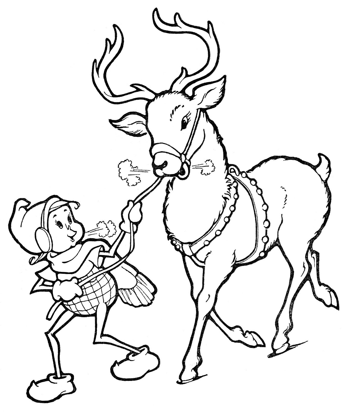 Free christmas coloring pages