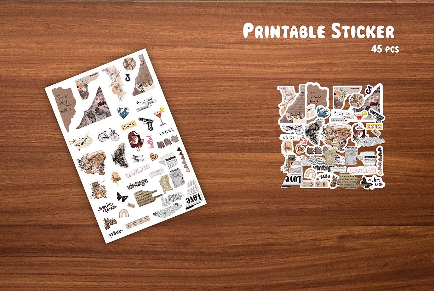 Scrapbook stickers printable â