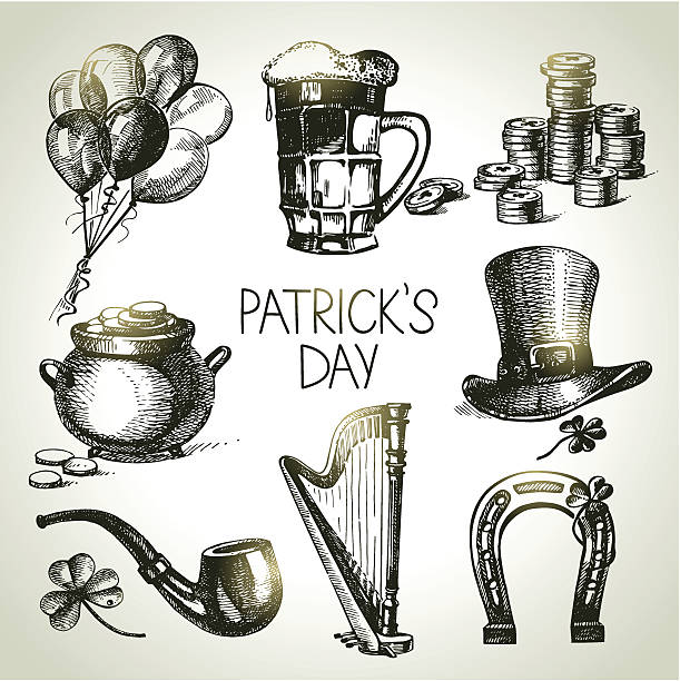 St patricks day hat stock illustrations royalty