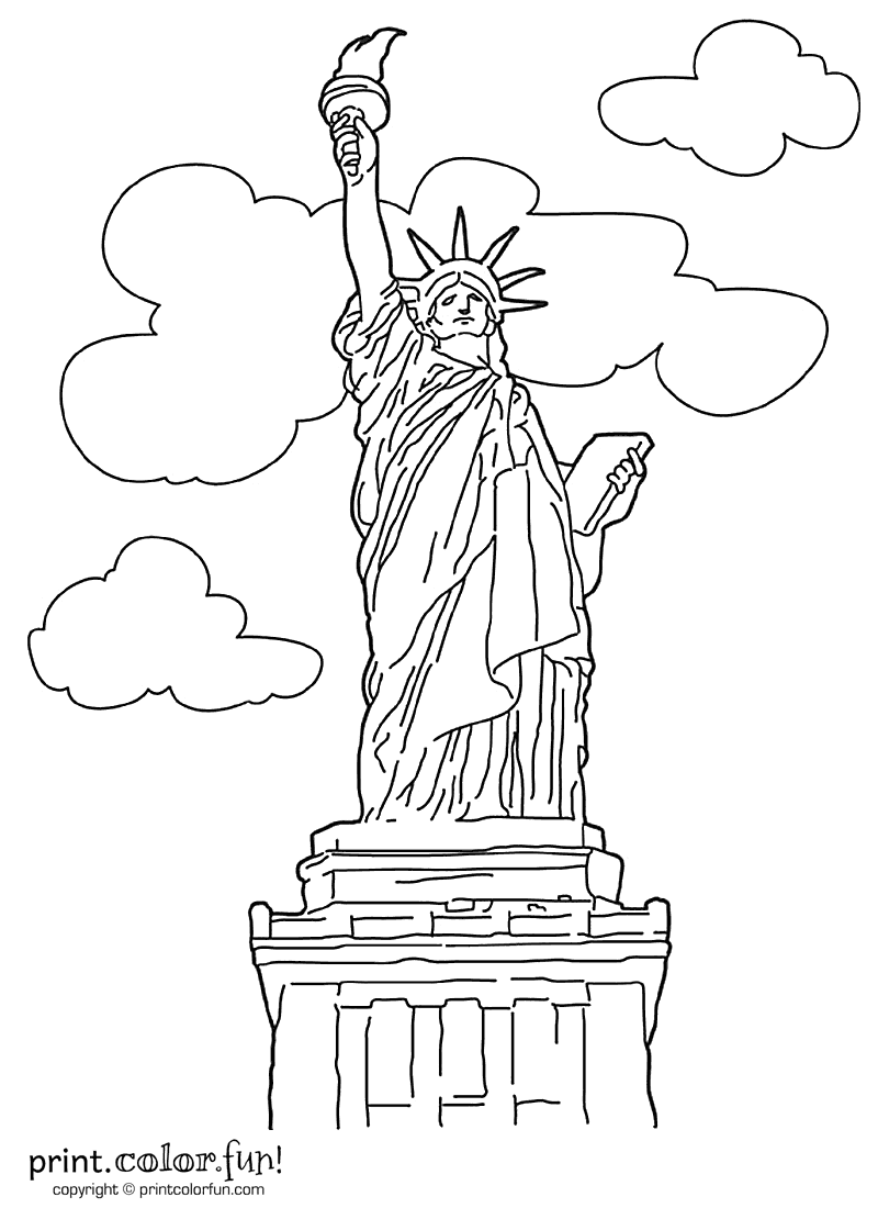 Statue of liberty at