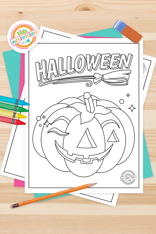 Free printable vintage halloween coloring pages kids activities blog