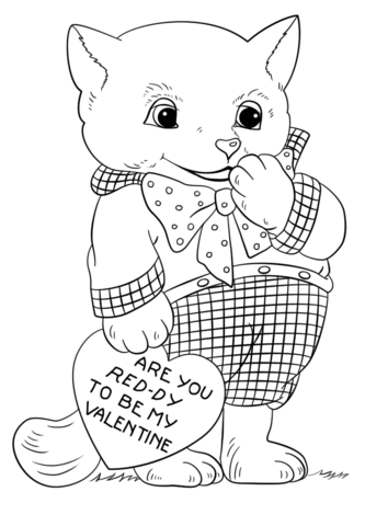 Are you ready to be my valentine coloring page free printable coloring pages