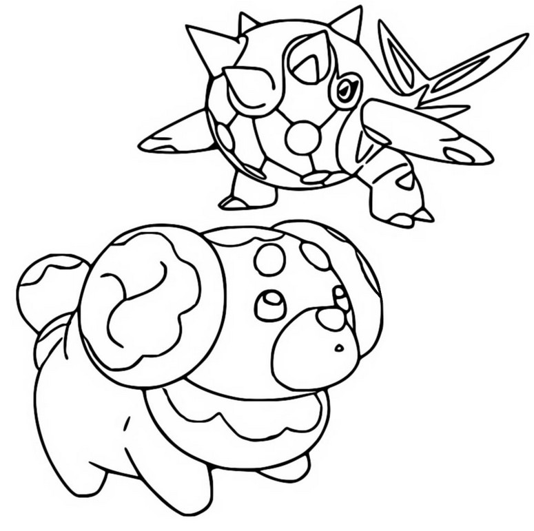 Coloring pages pokãmon scarlet and violet